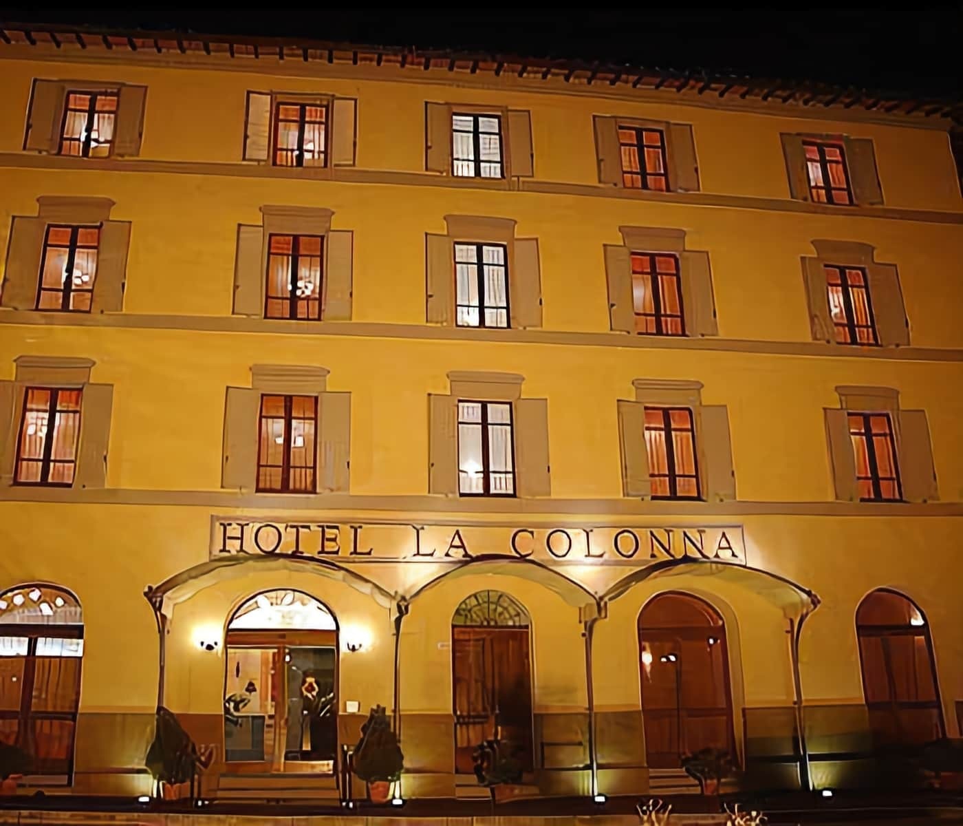 Hotel La Colonna Siena Buitenkant foto