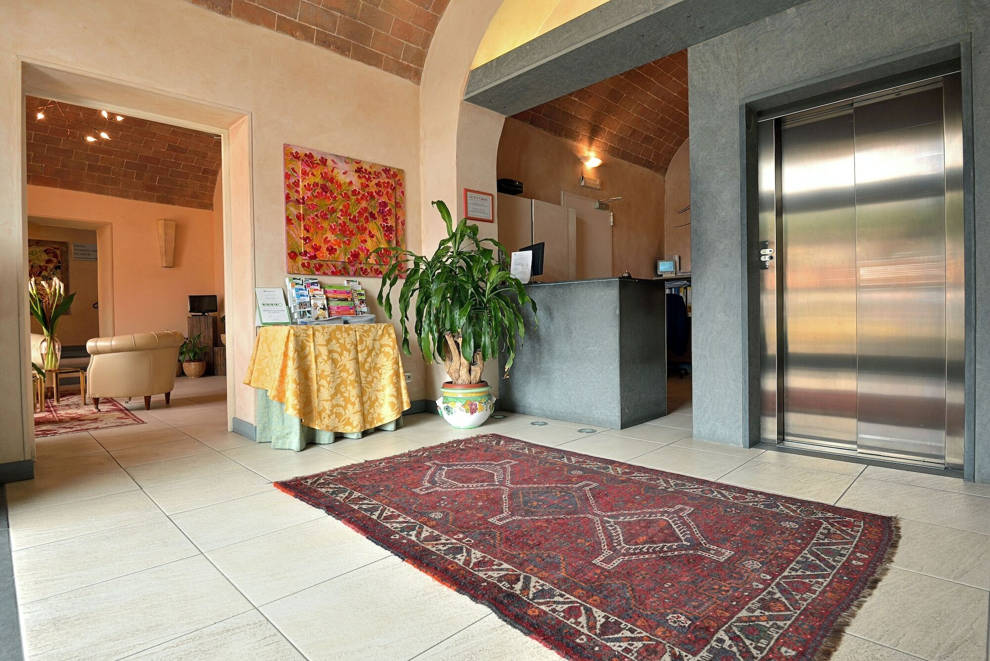 Hotel La Colonna Siena Buitenkant foto